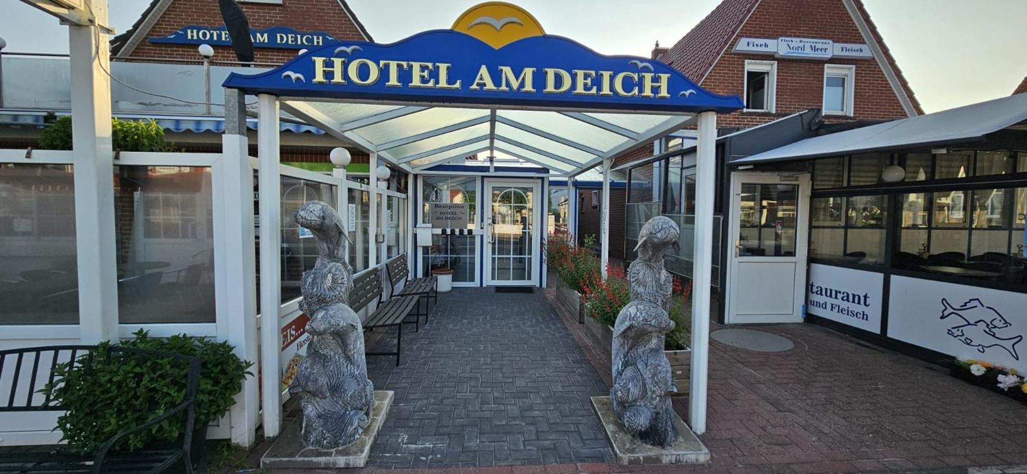 Hotel Am Deich Norddeich  Exterior foto